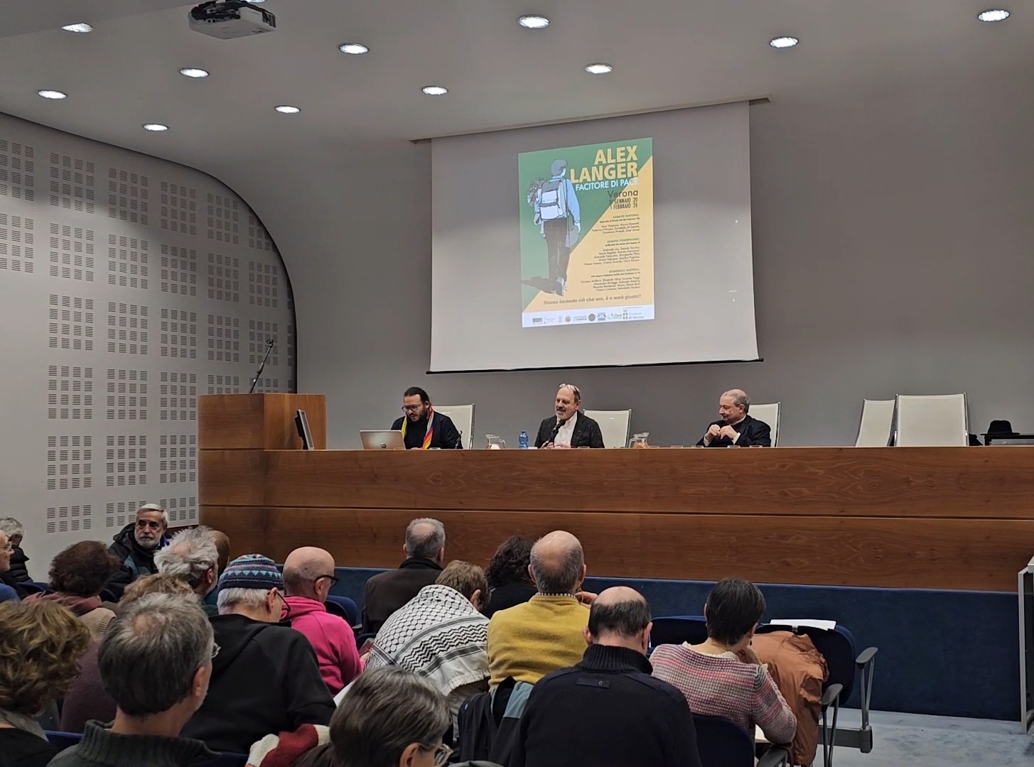 Sessione IL SETTORE R&S DELLA NONVIOLENZA, con Daniele Taurino e don Renzo Beghini